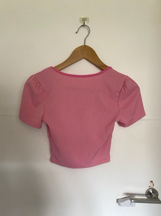 Top rosa Dazy lazo