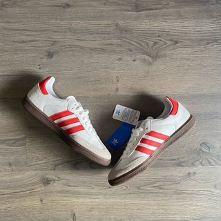 Adidas Samba OG Blancas Rojas Talla 39
