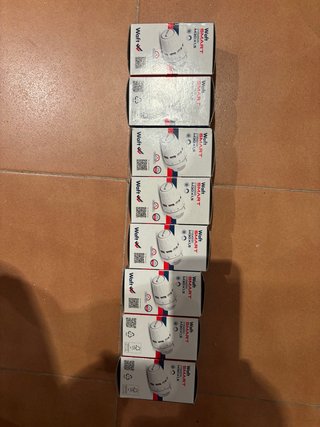 Lote 8 Cabezales Termostáticos Waft Smart