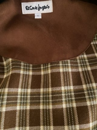 Abrigo ante Corte Inglés desmontable