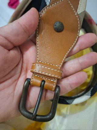 Cinturón Burberry Marrón Multicolor