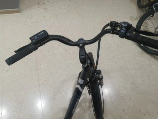 Bicicleta Eléctrica TOURALL Negra