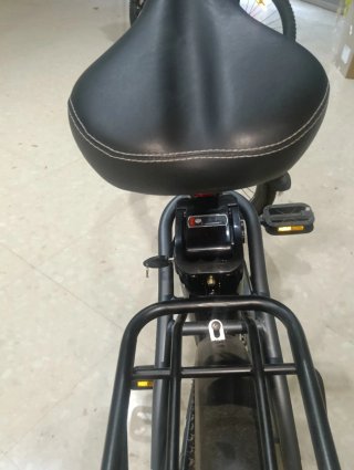 Bicicleta Eléctrica TOURALL Negra