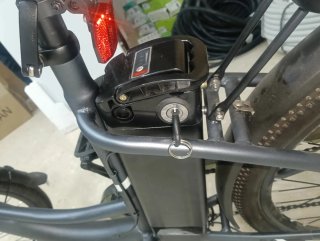 Bicicleta Eléctrica TOURALL Negra