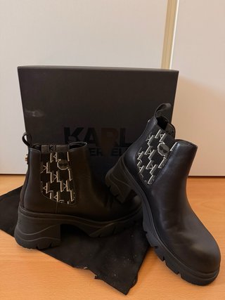 Botines Karl Lagerfeld plataforma
