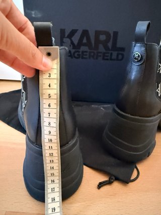 Botines Karl Lagerfeld plataforma