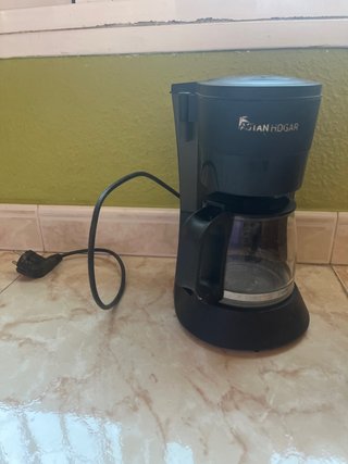 Cafetera Negra Asian Hogar