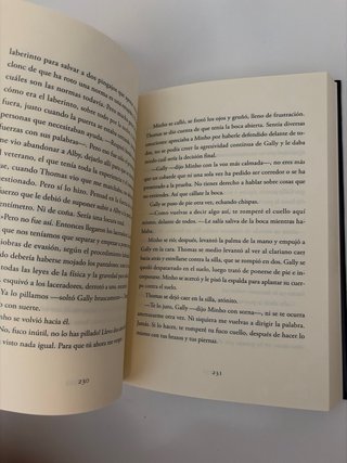 Libro “El corredor del laberinto”