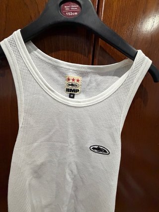 Camiseta Tirantes Corteiz Blanca Talla M