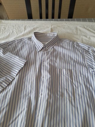 2 Camisas Sir Anthony Rayas Azul Manga Corta