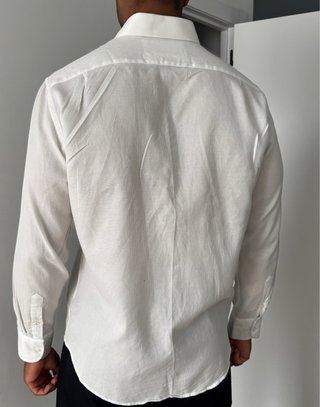 Camisa blanca de vestir