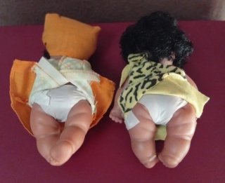 2 Muñecas Barriguitas Antiguas Famosa