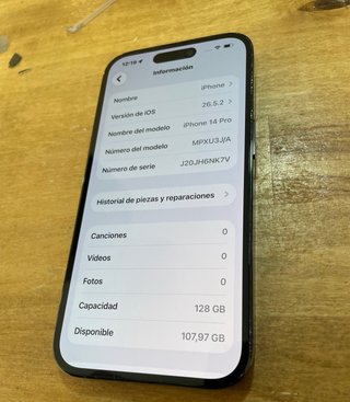 iPhone 14 Pro 128GB Negro