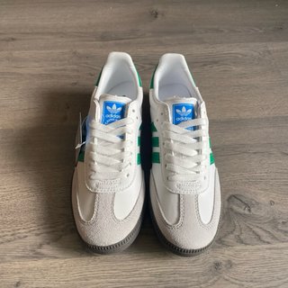 Adidas Samba OG Blancas Verdes Talla 39