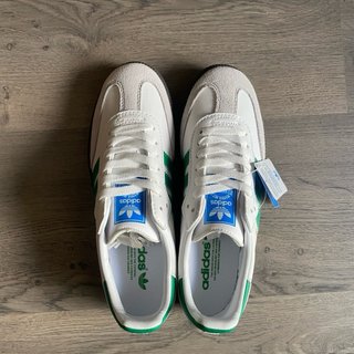 Adidas Samba OG Blancas Verdes Talla 39