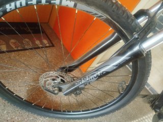 Bicicleta de Montaña Negra