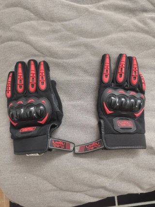 Guantes Moto Garibaldi Negros