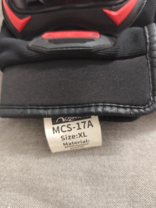 Guantes Moto Garibaldi Negros
