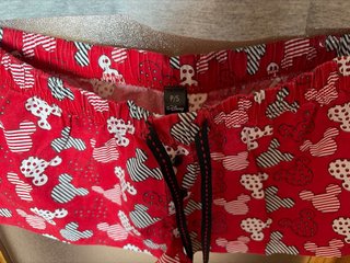 Pijama Mickey Mouse gris y rojo