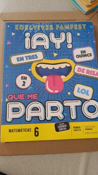 Matemáticas 6, Tercer Ciclo Primaria, Edelvives...