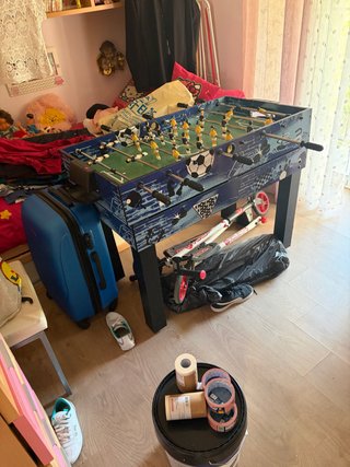 Futbolín y juegos de mesa