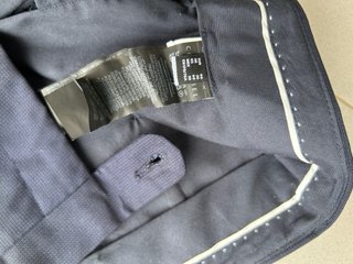 Traje de hombre azul marino  y Camisa blanca#