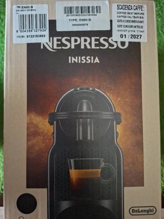 NUEVO - Cafetera Nespresso DeLonghi Inissia