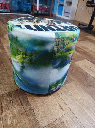 Puff Cilindro Fortnite 40x40cm