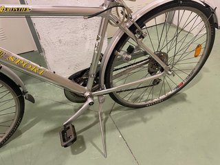 Bicicleta BIKE SPORT plateada