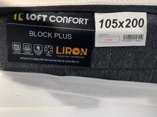 Colchón Liron Block Plus.
