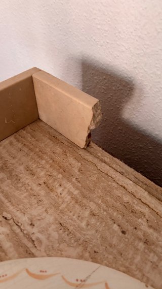 Muebles de baño madera y mármol