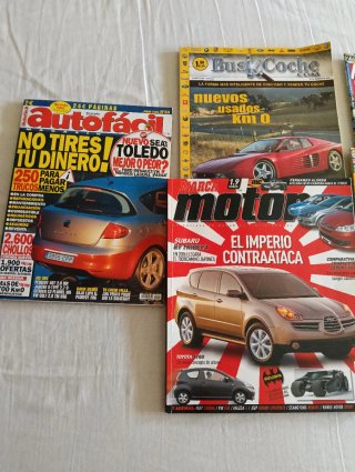 Lote de revistas del motor