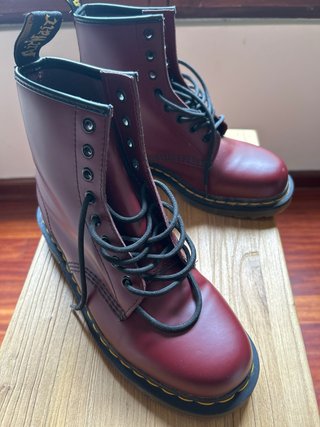 Botas Dr. Martens 1460 Smooth Borgoña