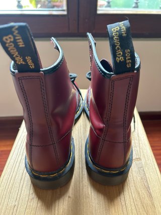 Botas Dr. Martens 1460 Smooth Borgoña