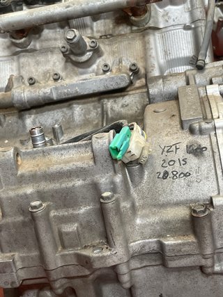 Motor Yamaha YZF 600 2015