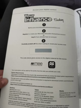 Isbn9781035102693 Libro Inglés Influence Today A2
