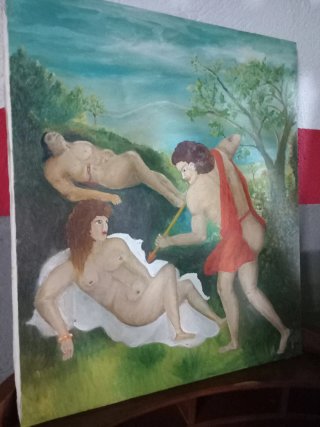 Cuadro al óleo firmado