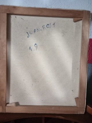 Cuadro al óleo firmado