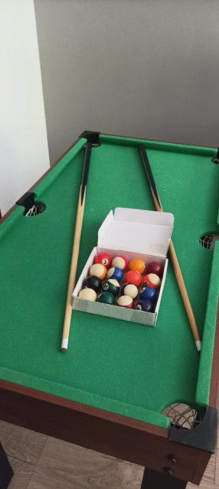 Mesa Multijuegos Billar Futbolín URGE!!!