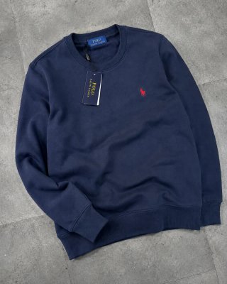 Jersey Ralph Lauren Azul Marino Cuello Redondo