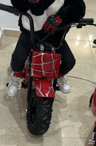 Mini moto eléctrica infantil Spider-Man