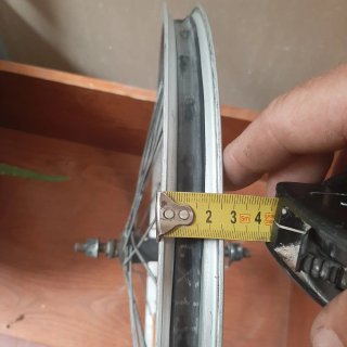 Llanta aluminio bici