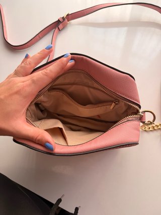 Bolso rosa bandolera