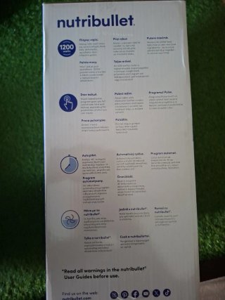 Nutribullet Pro+ 1200W Batidora a estrenar
