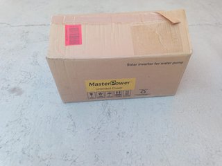 Inversor Bombeo Solar Master Power 7.5kW Trifásico