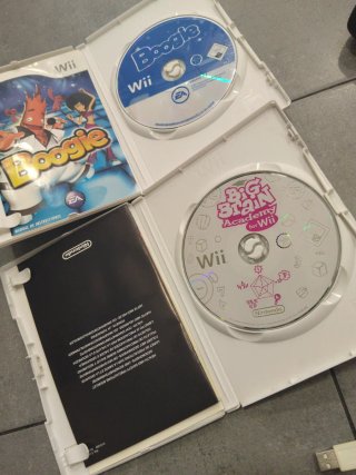 Juegos Wii: Big Brain Academy y Boogie