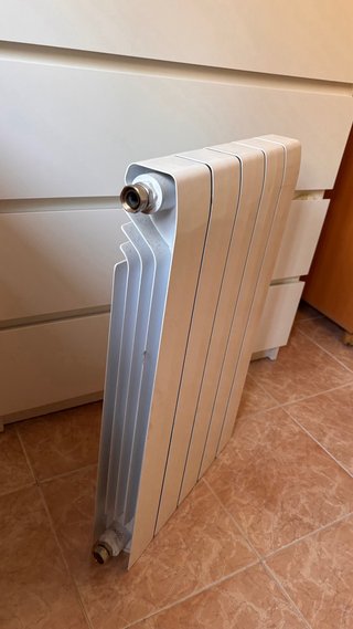 Radiador de aluminio de 5 elementos