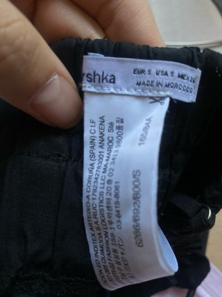 Top negro talla S