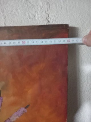 Cuadro al óleo firmado