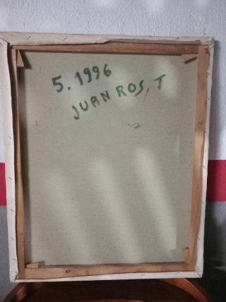 Cuadro al óleo firmado